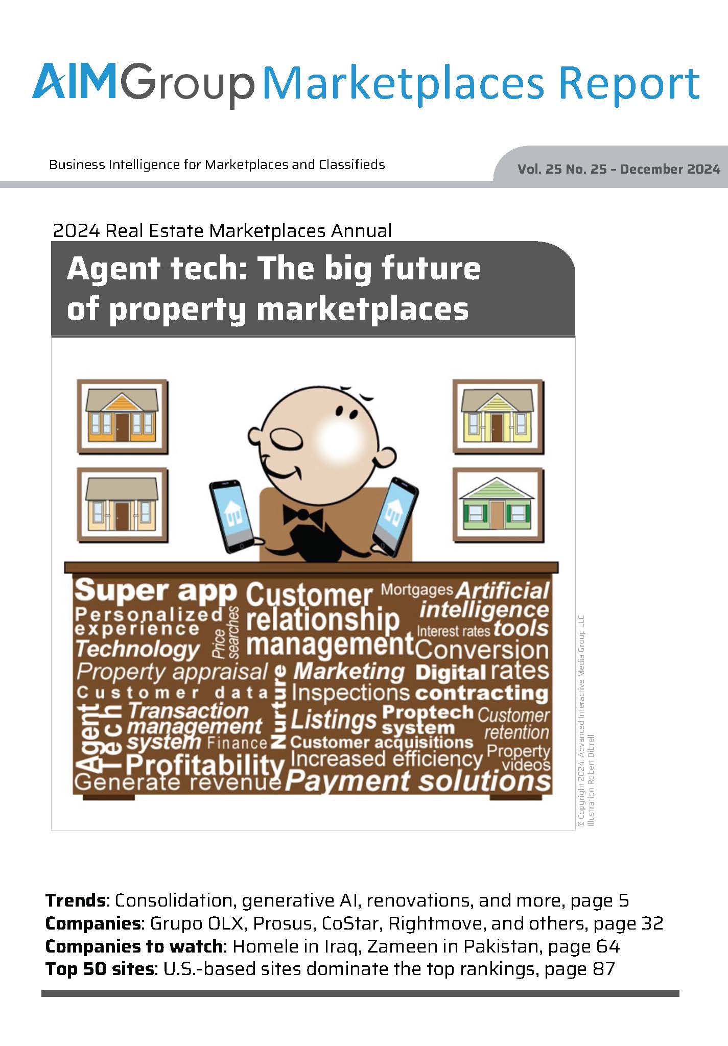 2024 Real Estate Marketplaces Report Cover 2024 Real Estate Marketplaces Report